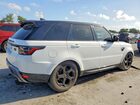 2019 Land Rover Range Rover Sport Hse Белый vin: SALWR2RV0KA820384
