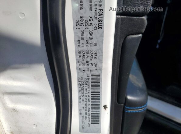1C4RJFAG8KC690794 2019 JEEP GRAND Белый Вид наклейки с VIN-кодом