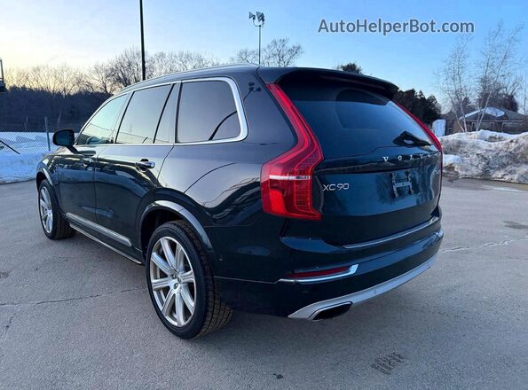 YV4A22PL3J1209333 2018 VOLVO XC90 Black Trasero derecho