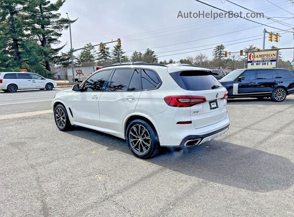 5UXCR6C07LLL75726 2020 BMW X5 Белый Передняя правая четверть