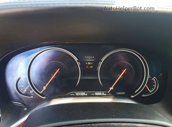 WBA7F0C32HGM22242 2017 BMW OTHER Black Widok tylnych siedzeń