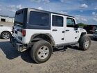 2016 Jeep Wrangler Unlimited Sport White vin: 1C4BJWDG9GL189398