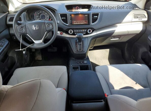 2HKRM4H55GH702704 2016 HONDA CRV Темно-бордовый Вид щитка приборов