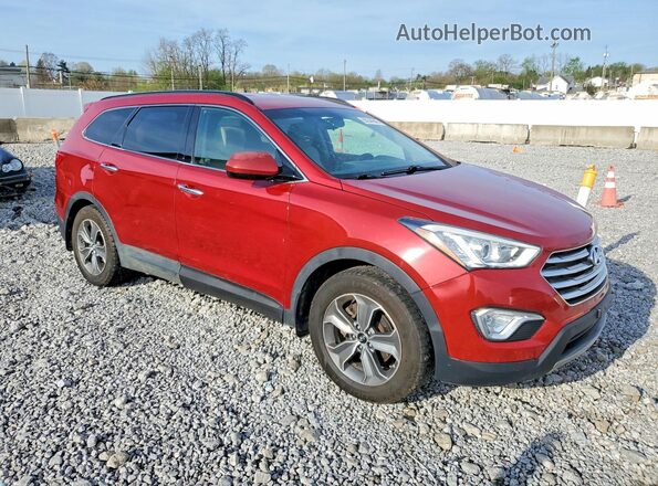 KM8SMDHF6GU143191 2016 HYUNDAI SANTA FE Red Vista frontal