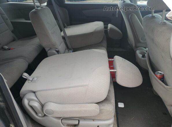 5FNRL5H37HB504195 2017 HONDA ODYSSEY Серый Вид задней части салона