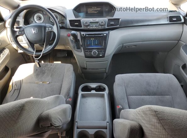 5FNRL5H46HB008636 2017 HONDA ODYSSEY Silver Widok deski rozdzielczej