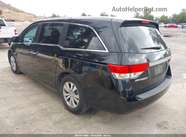 5FNRL5H47HB023677 2017 HONDA ODYSSEY Черный Задняя левая четверть
