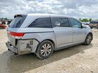 2017 Honda Odyssey Exl Silver vin: 5FNRL5H60HB022565