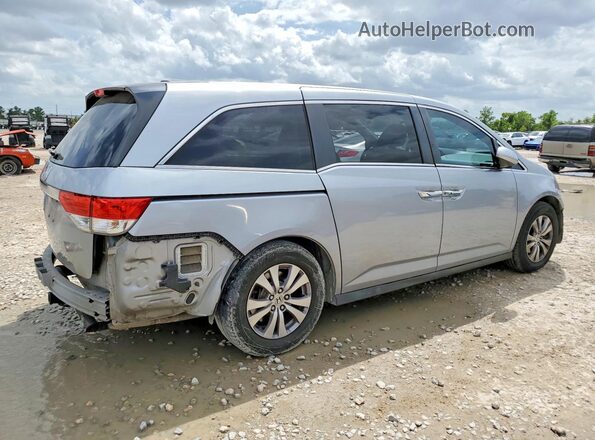 5FNRL5H60HB022565 2017 HONDA ODYSSEY Silver Trasero derecho