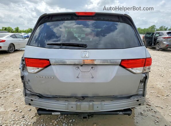 5FNRL5H60HB022565 2017 HONDA ODYSSEY Silver Vista trasera