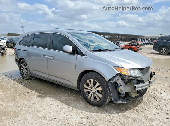 5FNRL5H60HB022565 2017 HONDA ODYSSEY Silver Delantero derecho