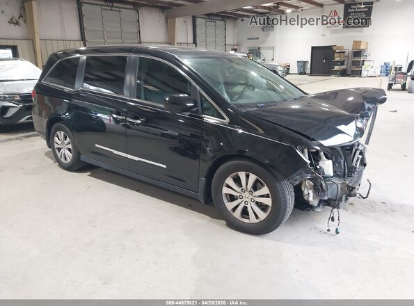 5FNRL5H65GB093162 2016 HONDA ODYSSEY Black წინა მარჯვენა