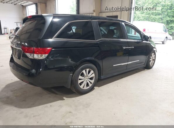 5FNRL5H65GB093162 2016 HONDA ODYSSEY Black უკანა მარჯვენა
