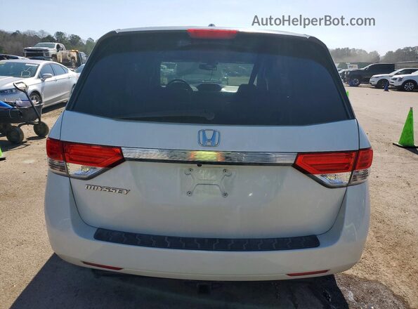 5FNRL5H66HB003003 2017 HONDA ODYSSEY Белый Вид сзади