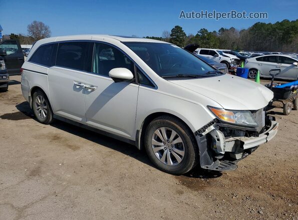 5FNRL5H66HB003003 2017 HONDA ODYSSEY Белый Передняя правая четверть