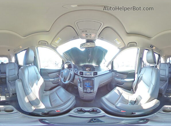 5FNRL5H66HB003003 2017 HONDA ODYSSEY Белый Панорамный вид салона 360°