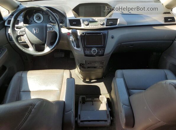 5FNRL5H68HB013113 2017 HONDA ODYSSEY Gray Vista del salpicadero