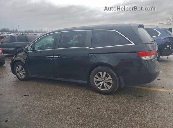 5FNRL5H68HB019302 2017 HONDA ODYSSEY Черный Задняя левая четверть
