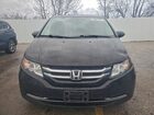 2017 Honda Odyssey Exl Черный vin: 5FNRL5H68HB019302
