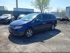 2017 Honda Odyssey Ex-l Синий vin: 5FNRL5H69HB014156