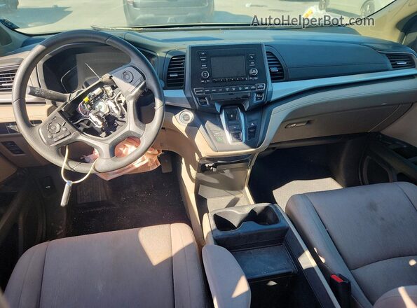 5FNRL6H23KB049236 2019 HONDA ODYSSEY Белый Вид панели приборов