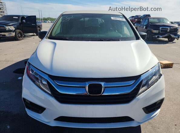 5FNRL6H23KB049236 2019 HONDA ODYSSEY Белый Вид спереди