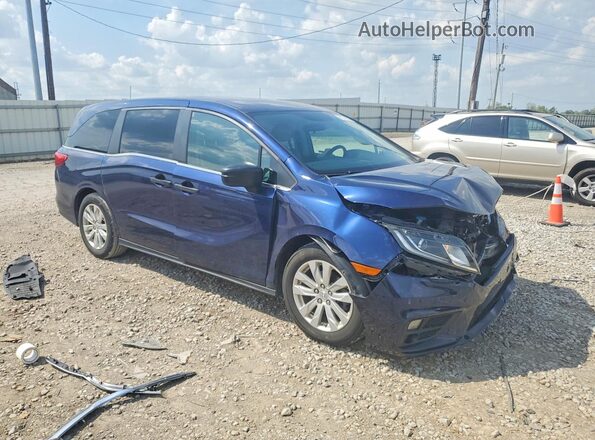 5FNRL6H28KB094852 2019 HONDA ODYSSEY Blue Przód prawy