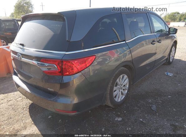 5FNRL6H2XJB053024 2018 HONDA ODYSSEY Gray Tył prawy