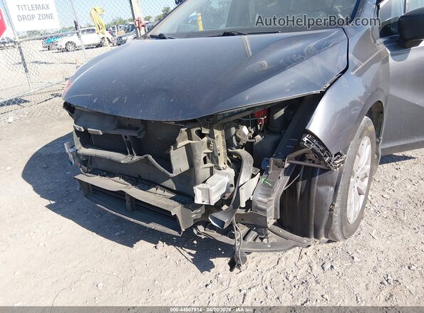 5FNRL6H2XJB053024 2018 HONDA ODYSSEY Gray Widok z przodu