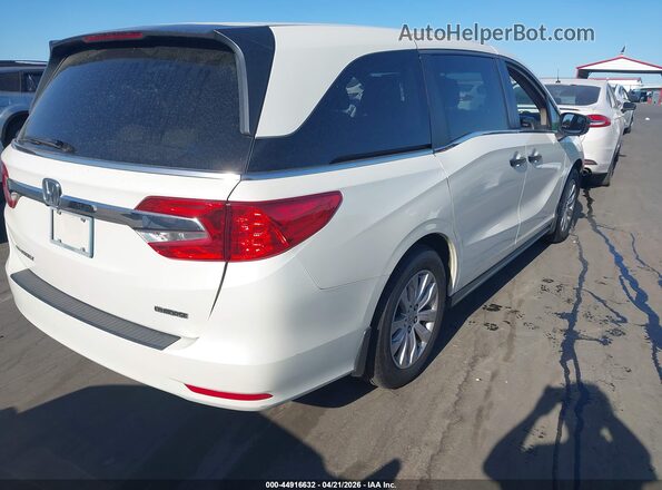 5FNRL6H2XKB099177 2019 HONDA ODYSSEY White Tył prawy