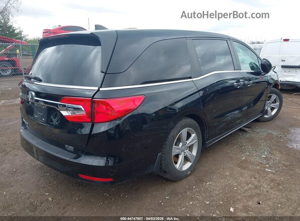 5FNRL6H51KB051772 2019 HONDA ODYSSEY Черный Задняя правая четверть