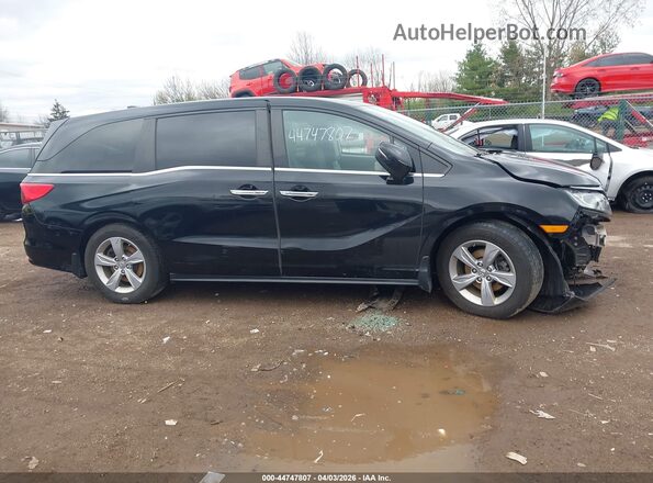 5FNRL6H51KB051772 2019 HONDA ODYSSEY Черный Вид задней части салона