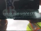 2019 Honda Odyssey Ex Черный vin: 5FNRL6H51KB051772