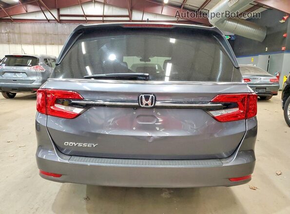 5FNRL6H51MB011856 2021 HONDA ODYSSEY Gray Vista trasera