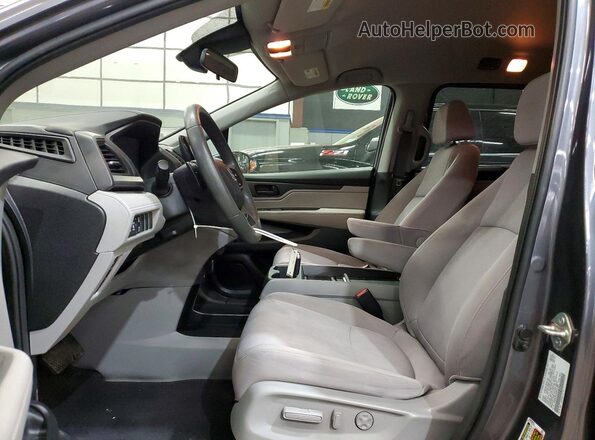 5FNRL6H51MB011856 2021 HONDA ODYSSEY Gray Vista interior delantera