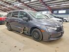 2021 Honda Odyssey Ex Gray vin: 5FNRL6H51MB011856