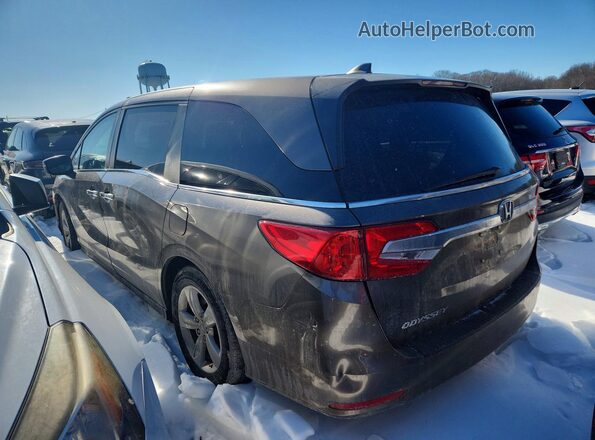 5FNRL6H52KB131968 2019 HONDA ODYSSEY Gray Trasero izquierdo