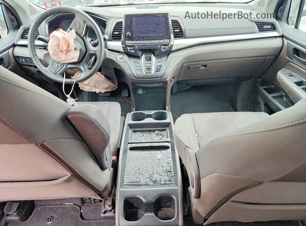 5FNRL6H52KB131968 2019 HONDA ODYSSEY Gray Vista del salpicadero