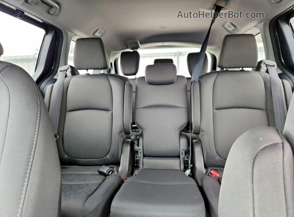 5FNRL6H52KB131968 2019 HONDA ODYSSEY Gray Vista de los asientos traseros