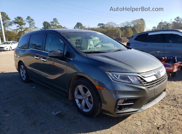 5FNRL6H57KB070987 2019 HONDA ODYSSEY Gray Przód prawy
