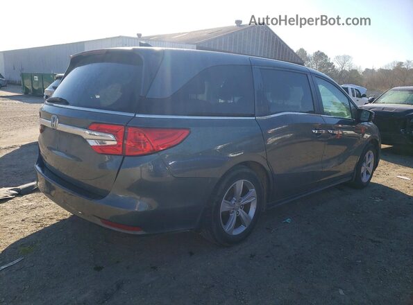 5FNRL6H57KB070987 2019 HONDA ODYSSEY Gray Tył prawy