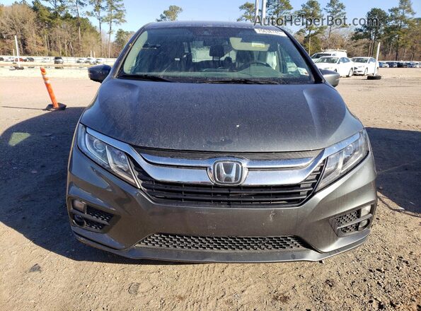 5FNRL6H57KB070987 2019 HONDA ODYSSEY Gray Widok z przodu