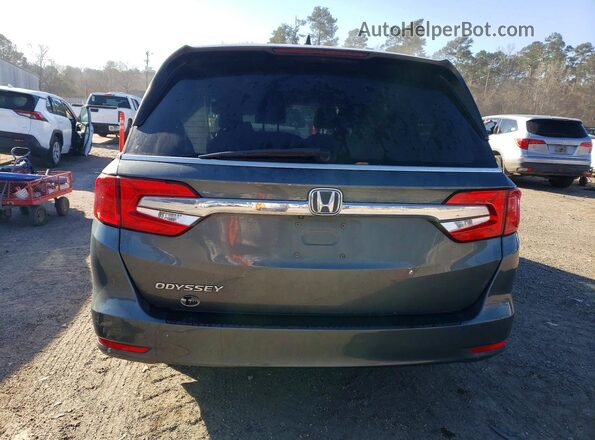 5FNRL6H57KB070987 2019 HONDA ODYSSEY Gray Widok z tyłu