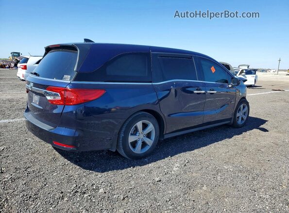 5FNRL6H57KB135921 2019 HONDA ODYSSEY Синий Задняя правая четверть