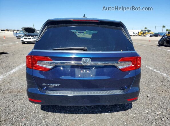 5FNRL6H57KB135921 2019 HONDA ODYSSEY Синий Вид сзади