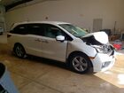 2019 Honda Odyssey Ex White vin: 5FNRL6H58KB039277