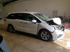 2019 Honda Odyssey Ex White vin: 5FNRL6H58KB039277 Damage: Front Bumper/Cover, Broken, Replacement Required