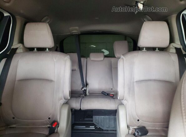 5FNRL6H58KB039277 2019 HONDA ODYSSEY White Widok tylnych siedzeń