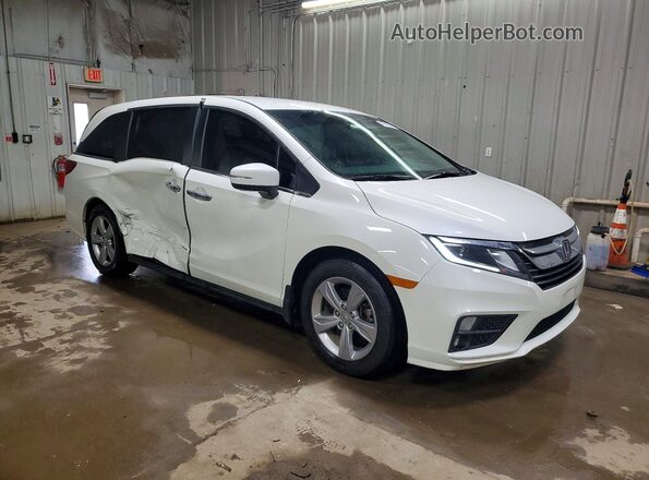 5FNRL6H5XKB112147 2019 HONDA ODYSSEY White Delantero derecho