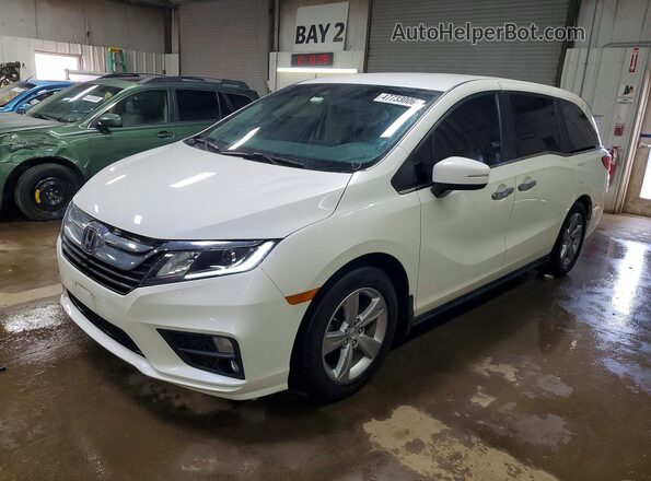 5FNRL6H5XKB112147 2019 HONDA ODYSSEY White Vista tres cuartos delantera izquierda